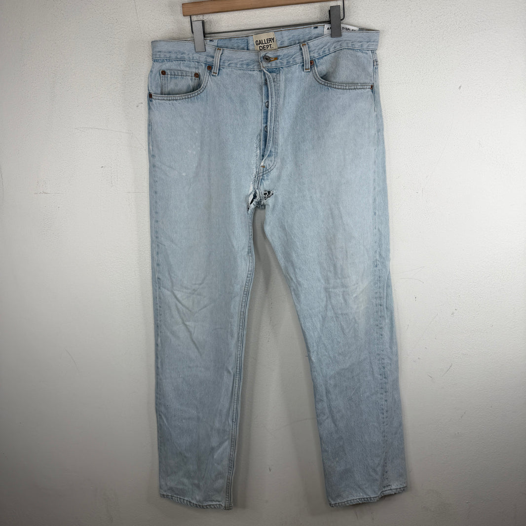 Gallery Dept Levi's Light Wash Denim Jeans