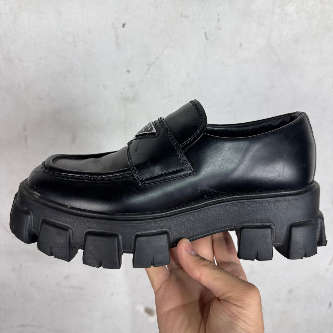 Prada Monolith Loafers