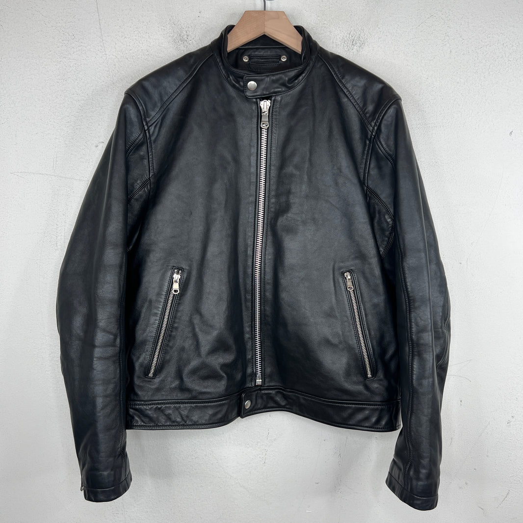 Stussy Cafe Racer Leather Jacket