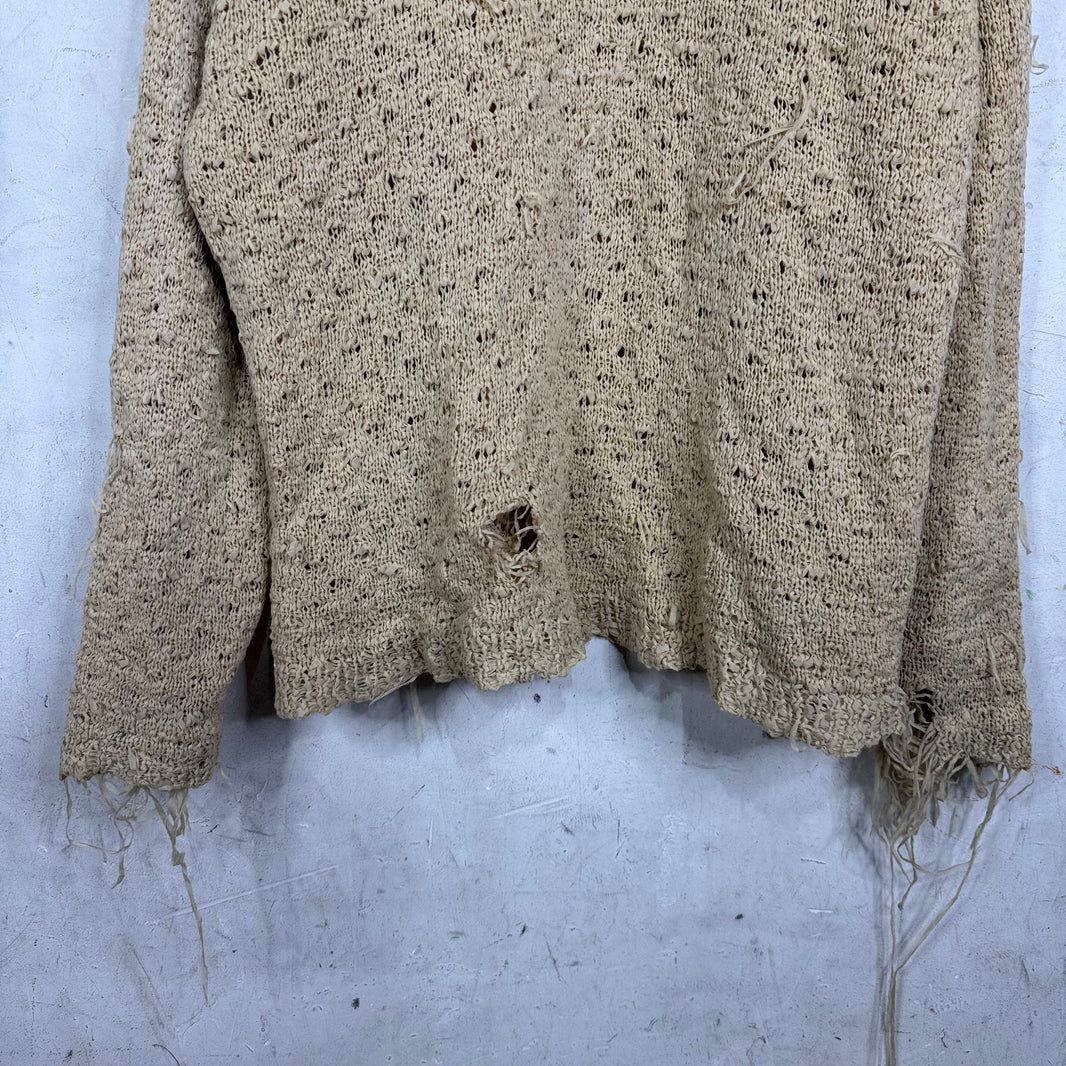 Our Legacy Distressed Popover Roundneck Sweater