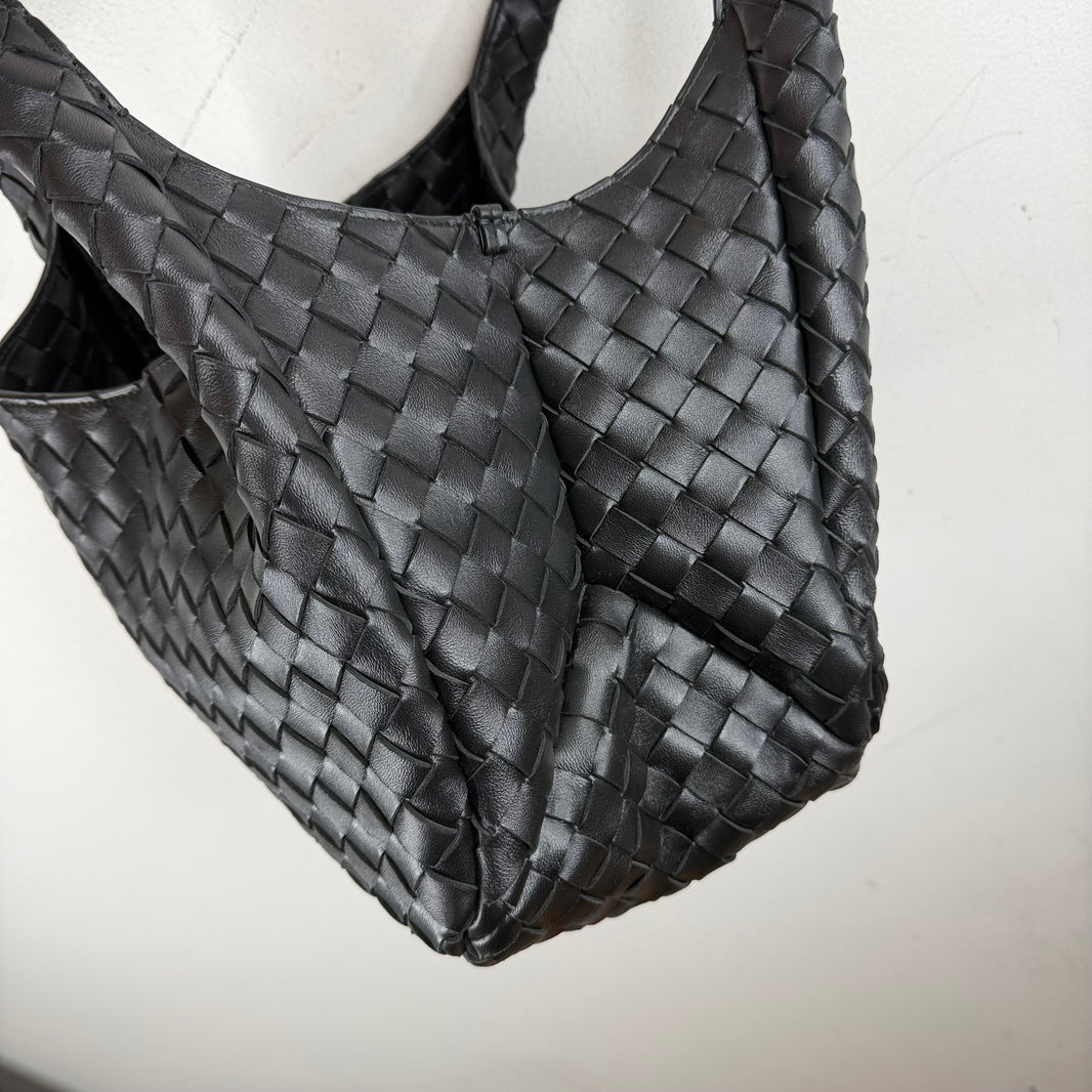 Bottega Veneta Intrecciato Small Campana Shoulder Bag