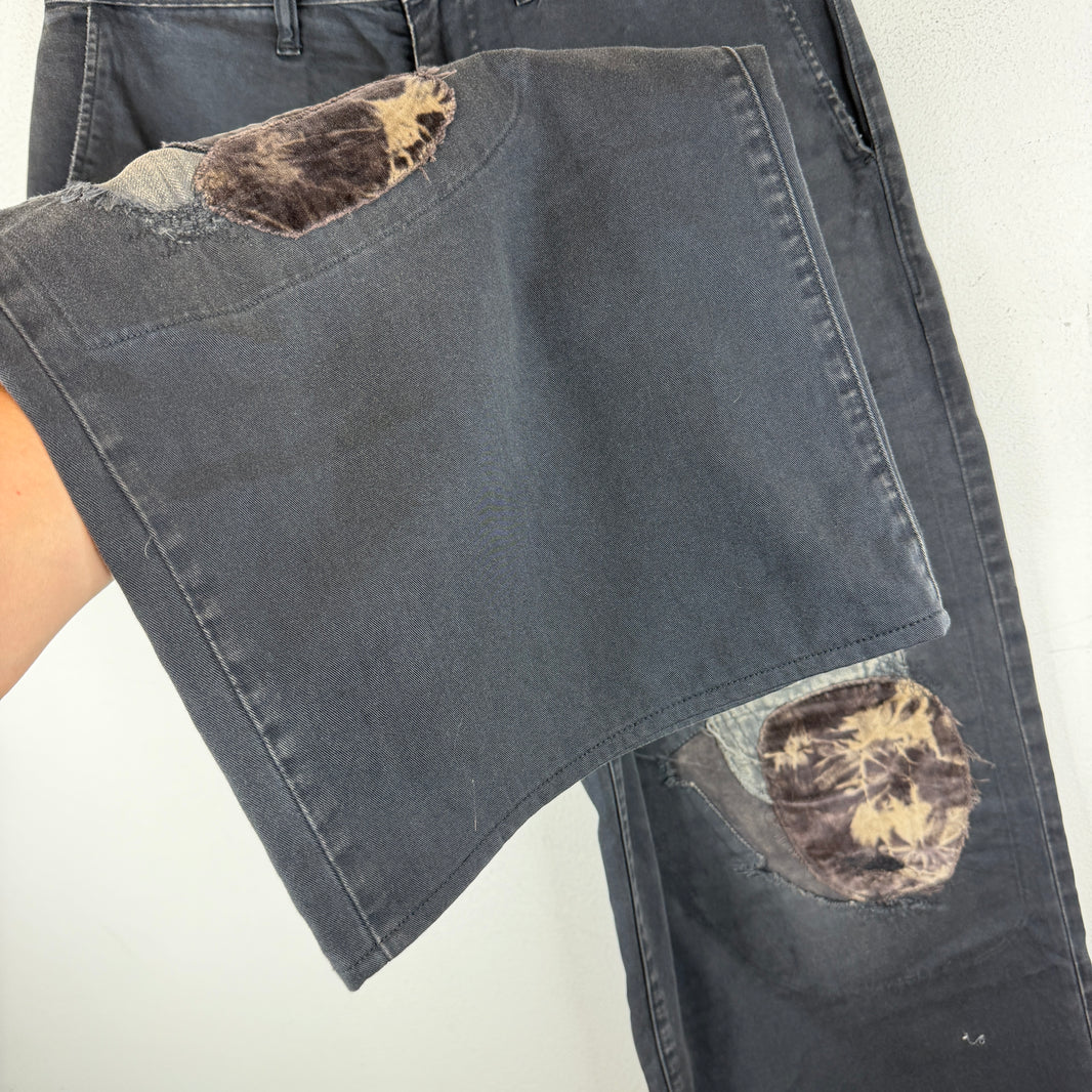Kapital Black Katsuragi Port Pants