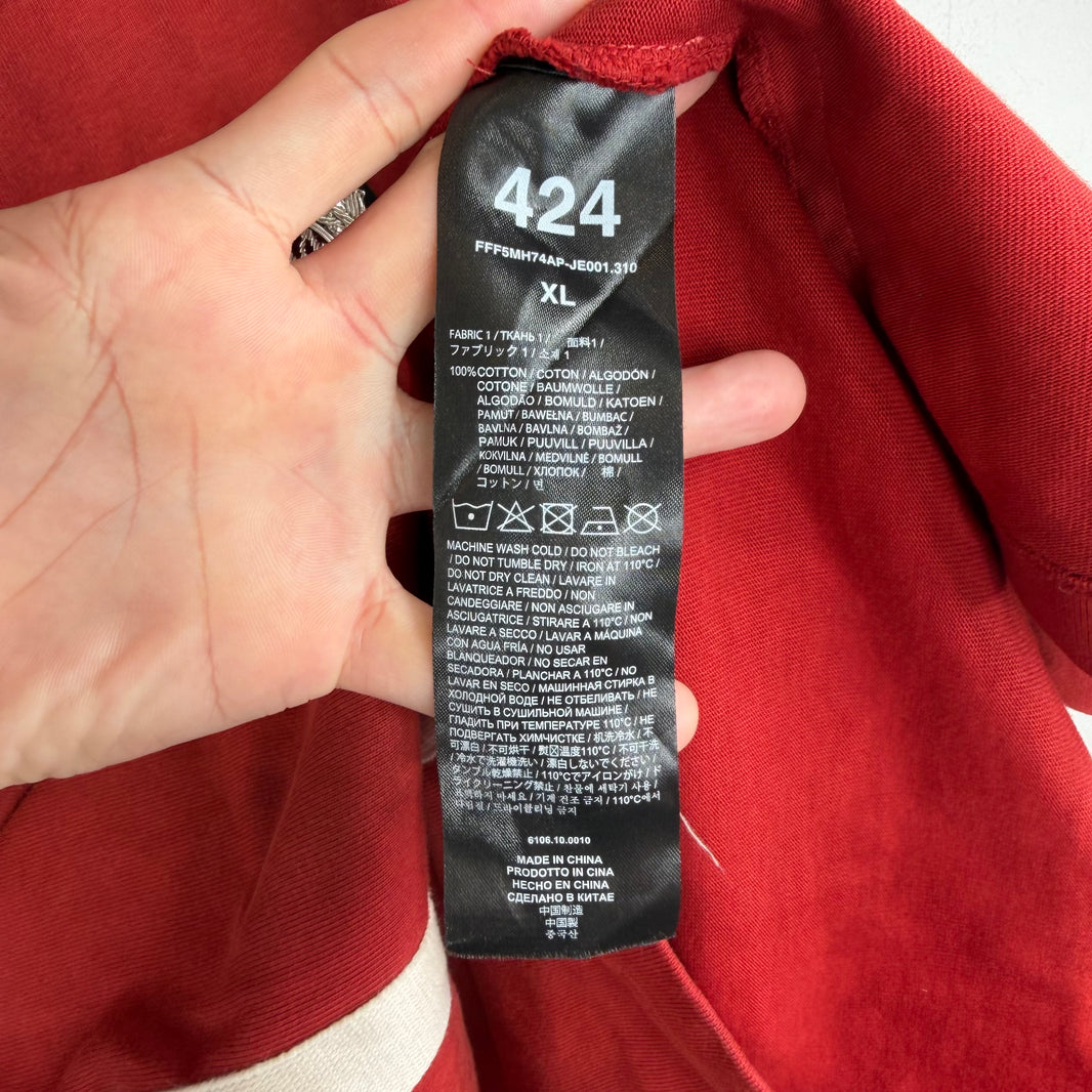 424 Academy Double Layer Polo Shirt