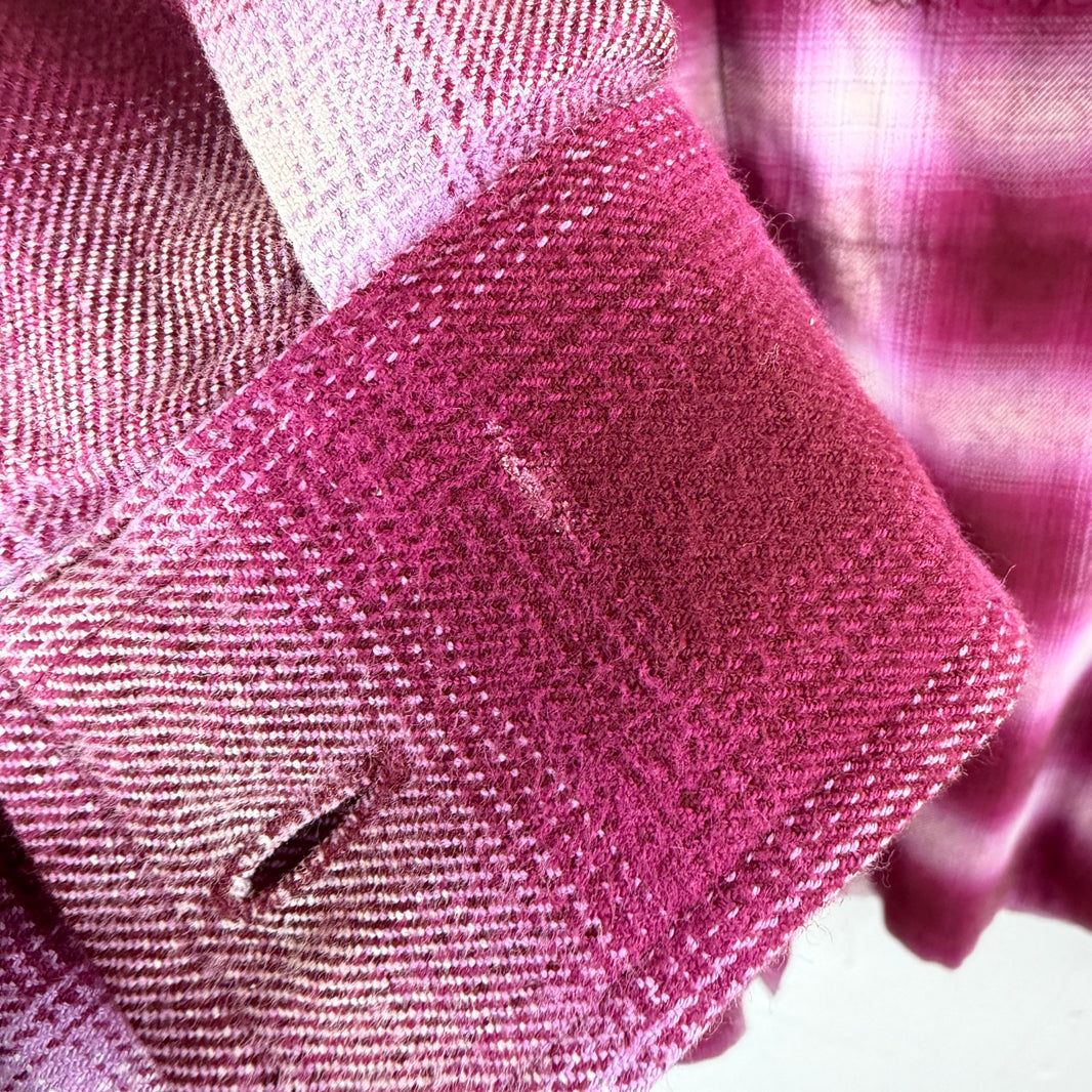 Supreme Shadow Plaid Leopard Collar Flannel