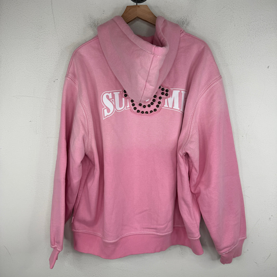 Supreme True Religion Pink Zip Hoodie