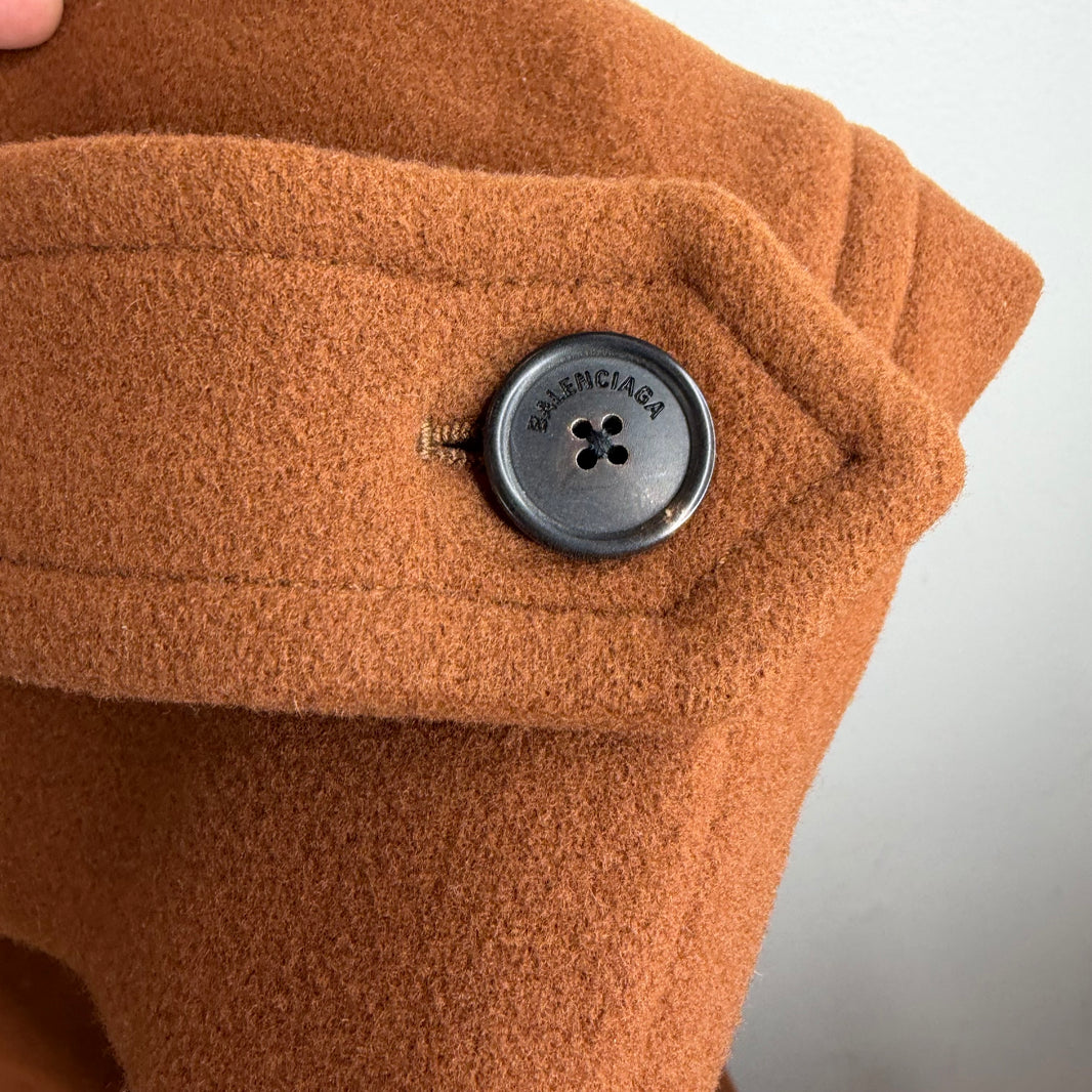 Balenciaga Wool Trench Coat