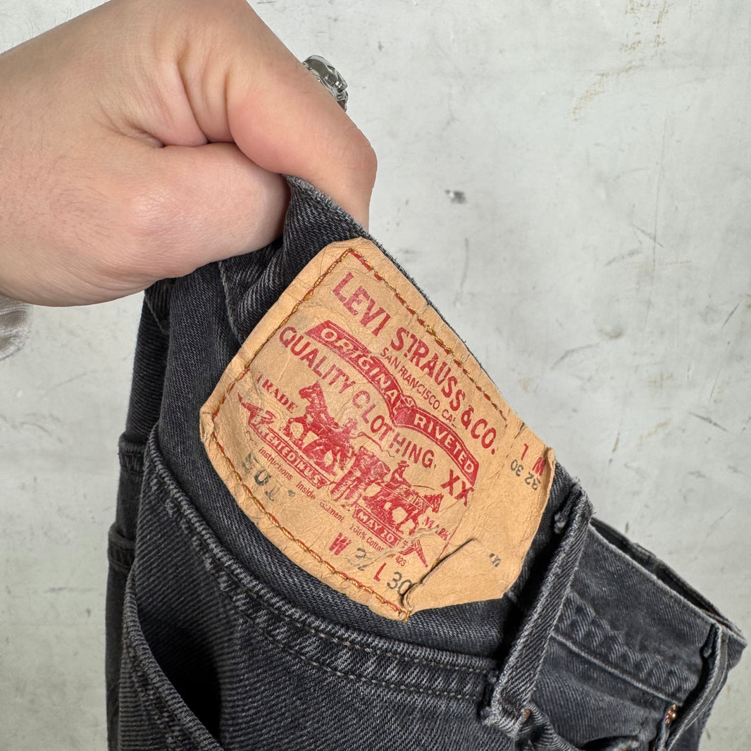 Vintage Levi’s 501 Black Jeans