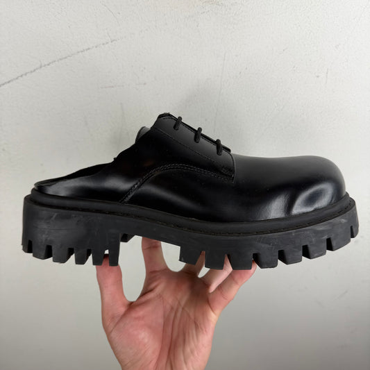 Balenciaga Sergent Derby Mules