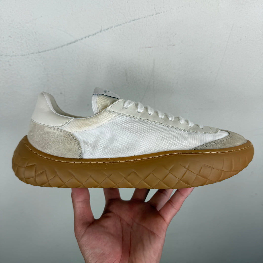 Bottega Veneta White Apollo Sneakers