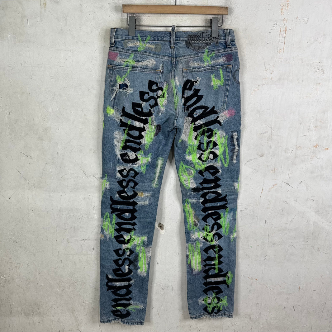 Endless Denim OG Repaired Boro Jeans