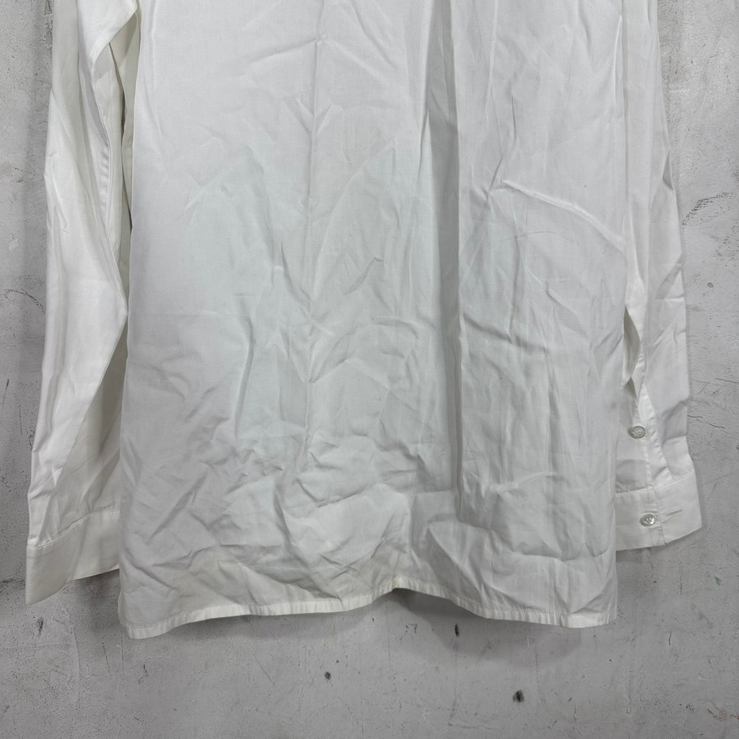 Kris Van Assche White Zip Shirt