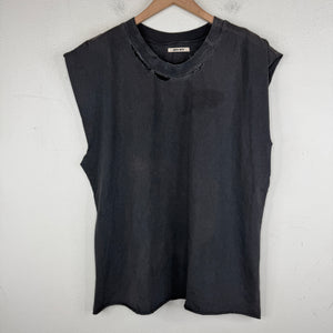 Greg Ross Gray Sleeveless T-Shirt