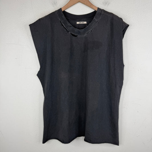 Greg Ross Gray Sleeveless T-Shirt