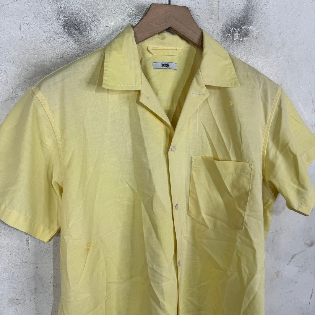 Bode Yellow Daisy Shirt