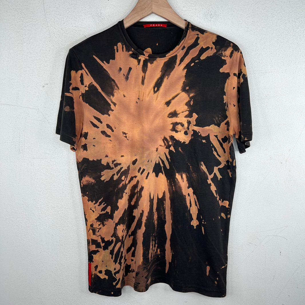 Prada Bleach Effect T-Shirt