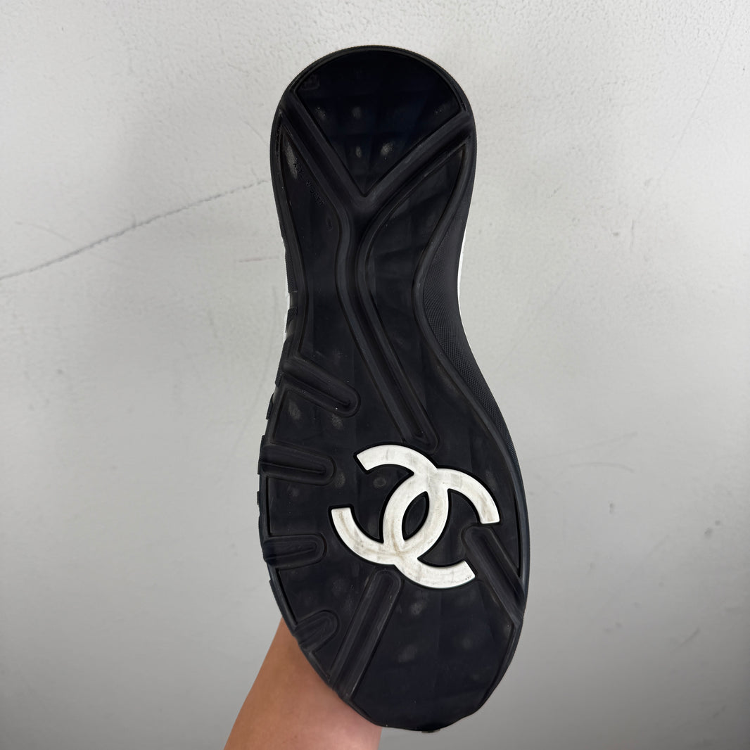 Chanel Nylon/Suede Sport Trail Low Top Sneakers