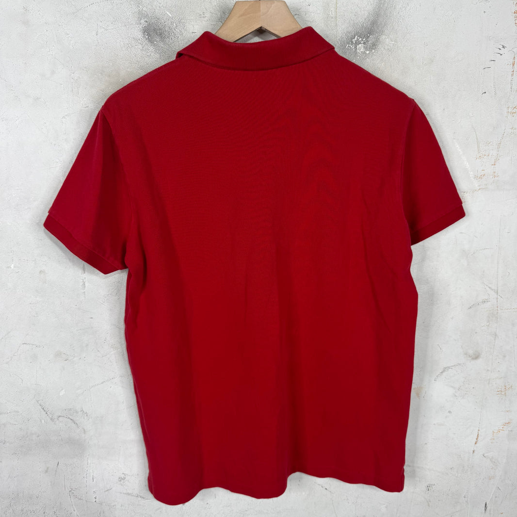 Ralph Lauren Red USA Flag Big Horse Polo