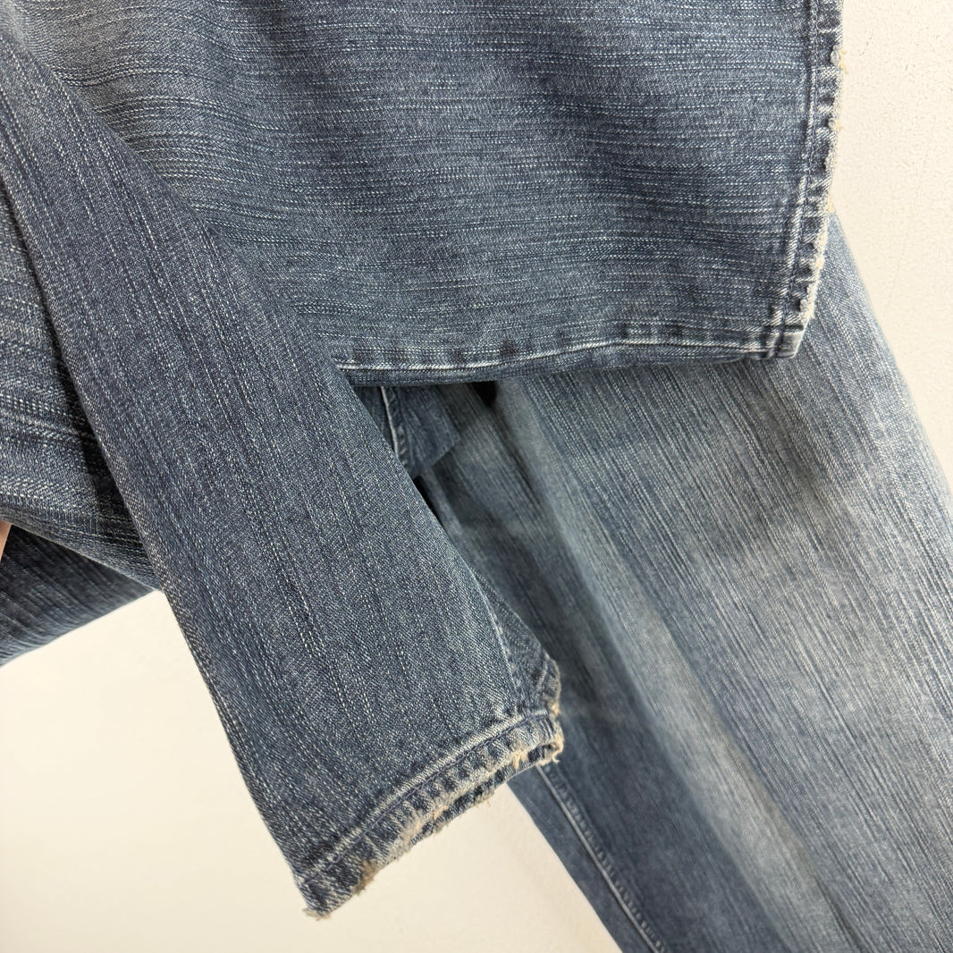 Balenciaga Double Leg Baggy Jeans