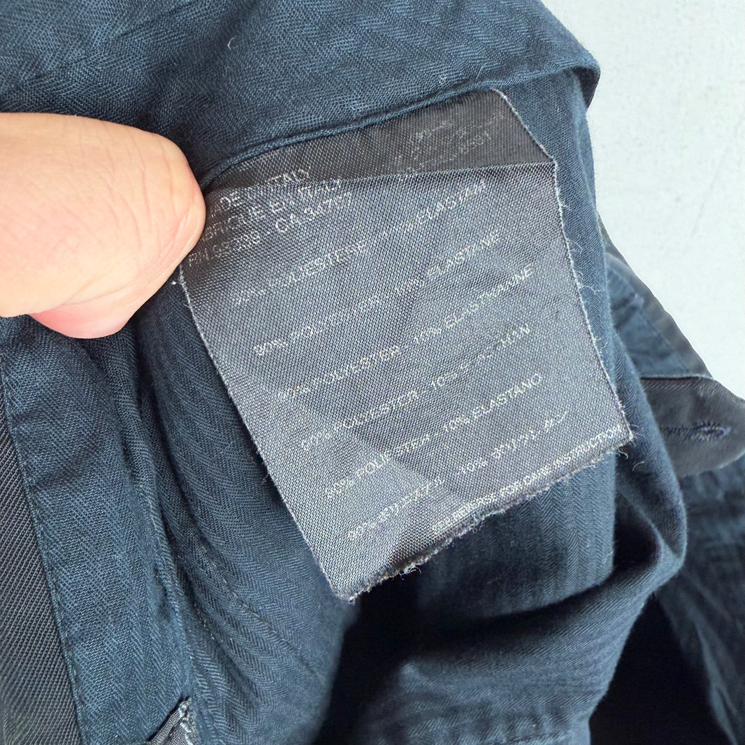 Prada Pleated Black Trousers