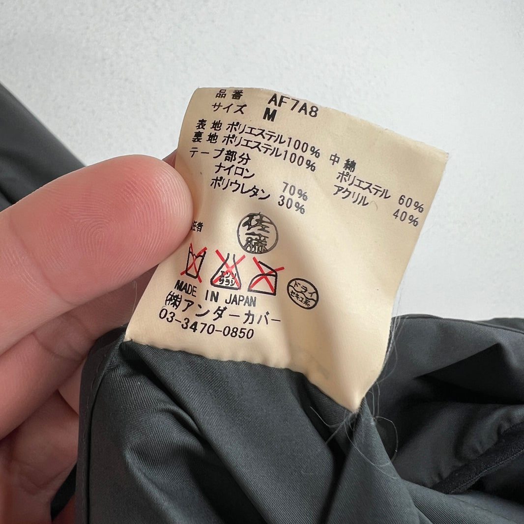 Undercover Gray Nylon Padded Blazer