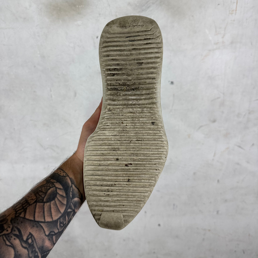 Rick Owens Crinkled Leather Runners