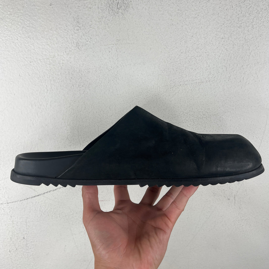 Rick Owens Black Granola Mules
