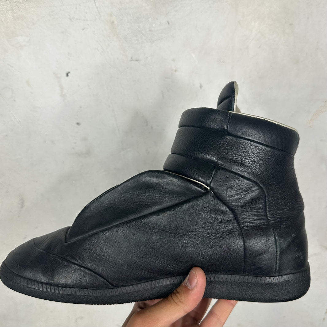 Margiela Black Leather Future Highs