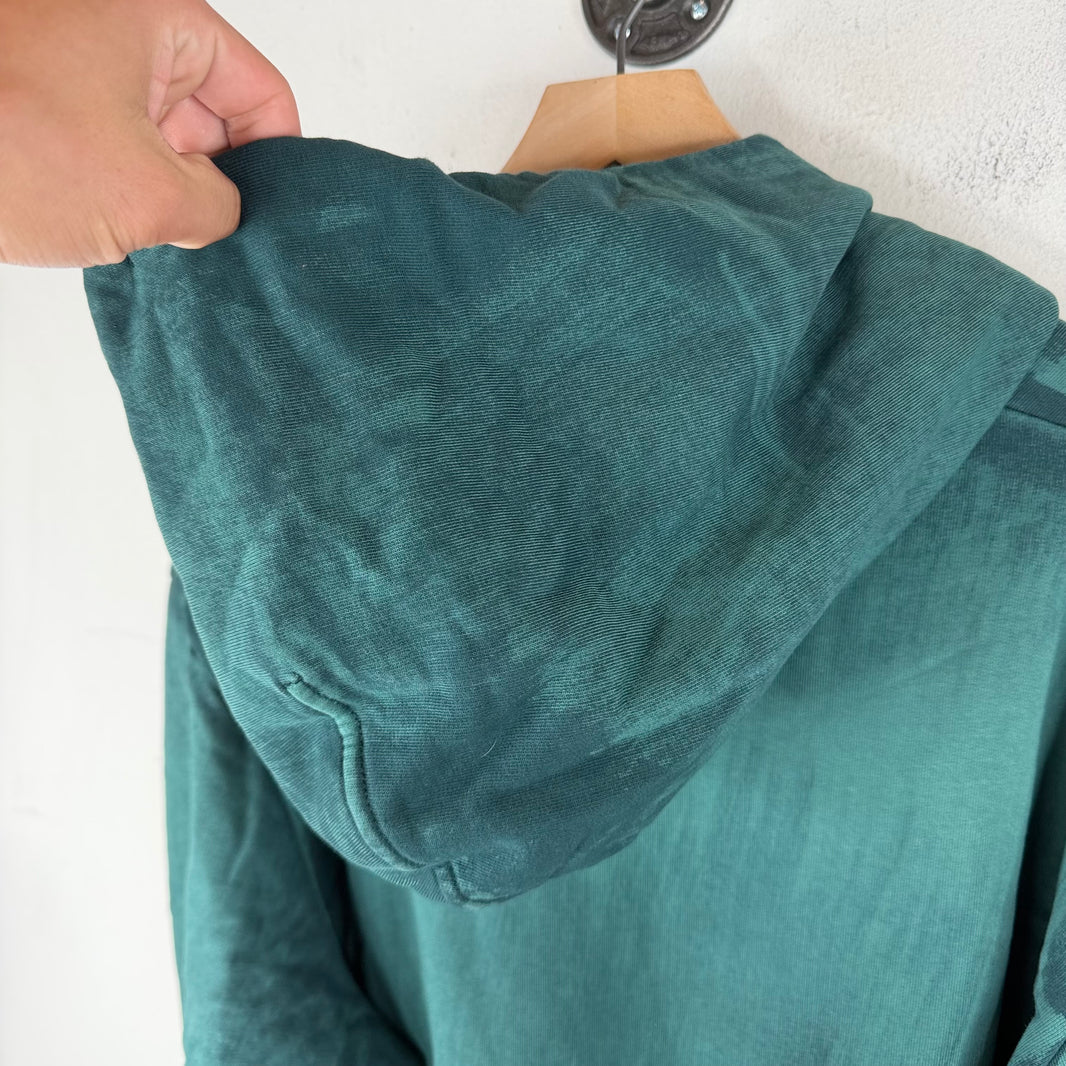 Stone Island Overdyed Green Hoodie