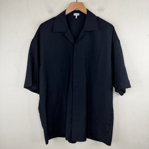 Loewe Navy Tonal Anagram Button Up