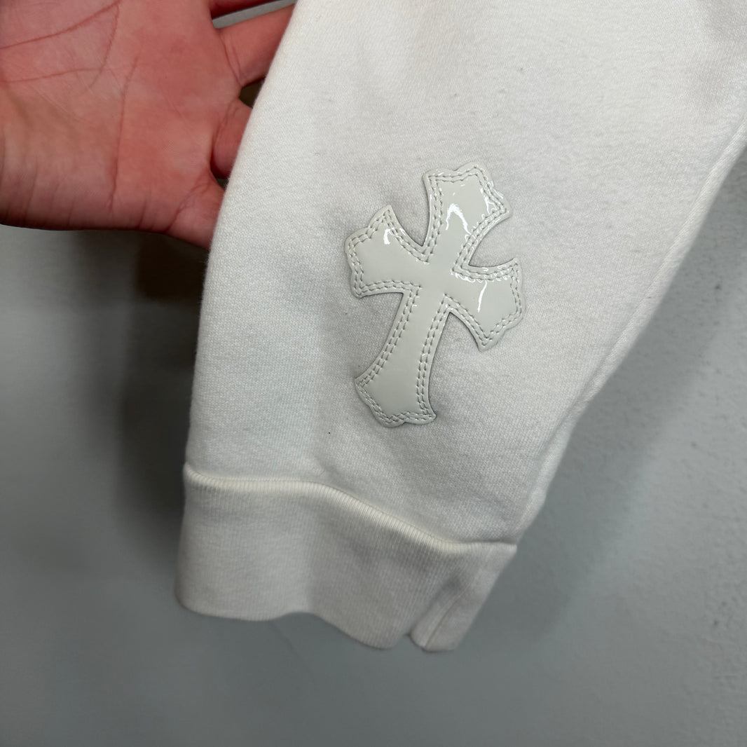 Chrome Hearts White 22 Patch Sweater