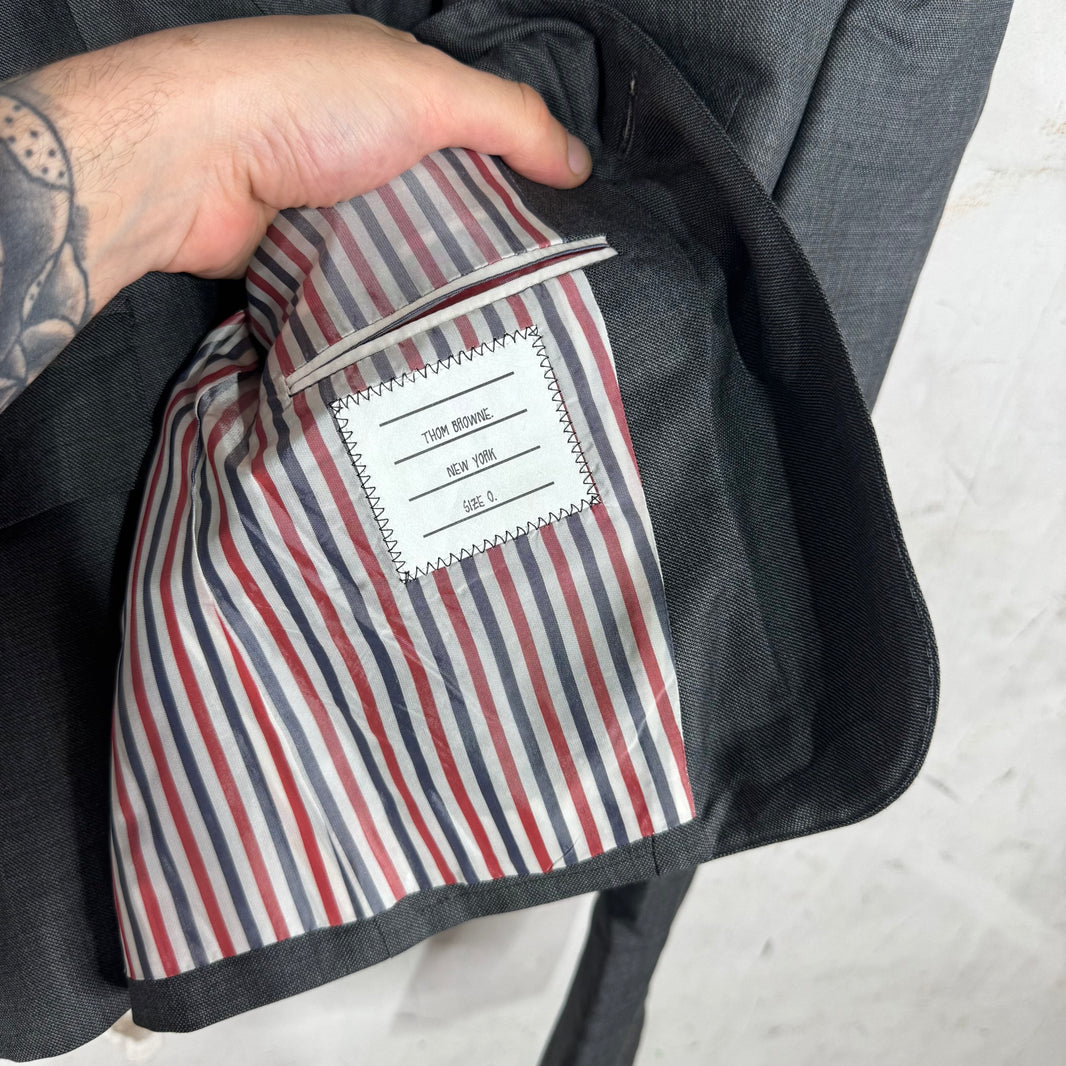 Thom Browne Dark Grey Light Blazer