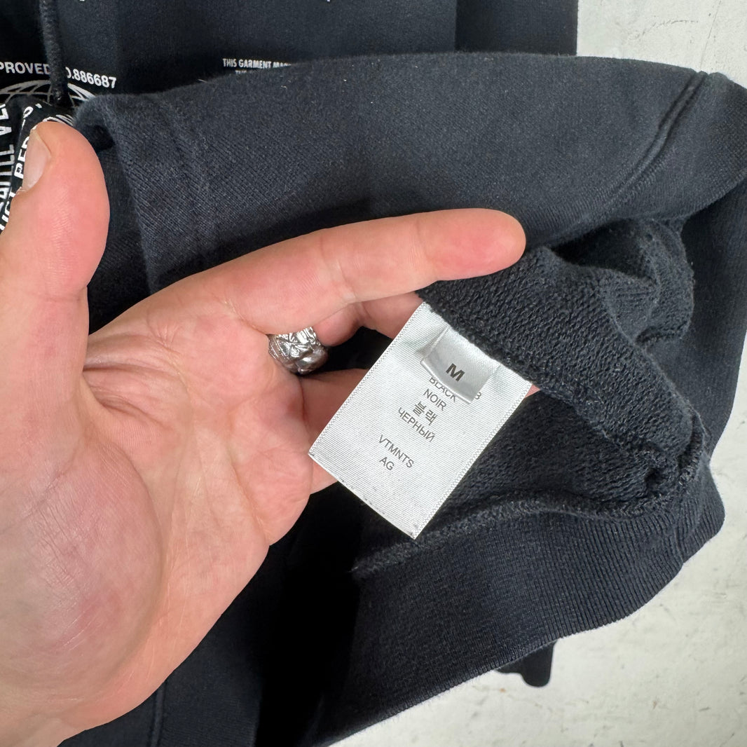 Vetements Multi Logo Subline Hoodie