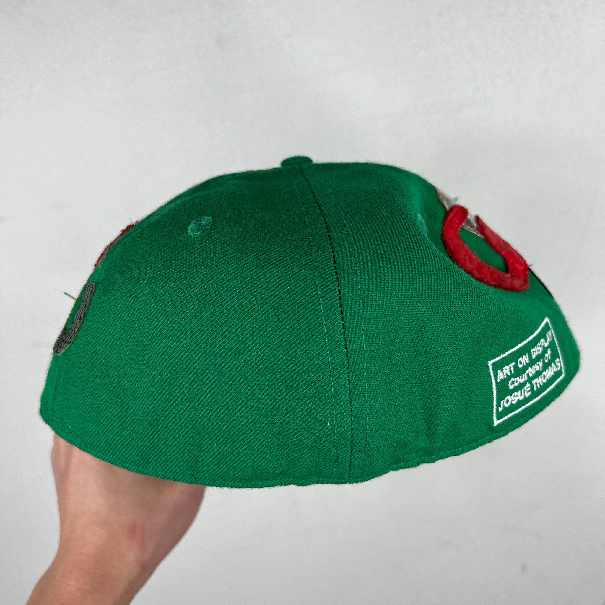 Gallery Dept Art That Kills Green G Patch Fitted Hat