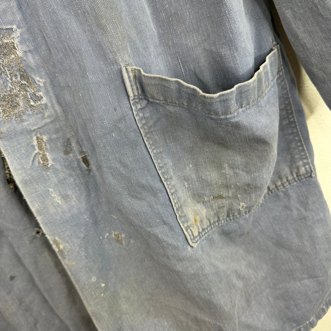 Vintage French Workwear Shirt
