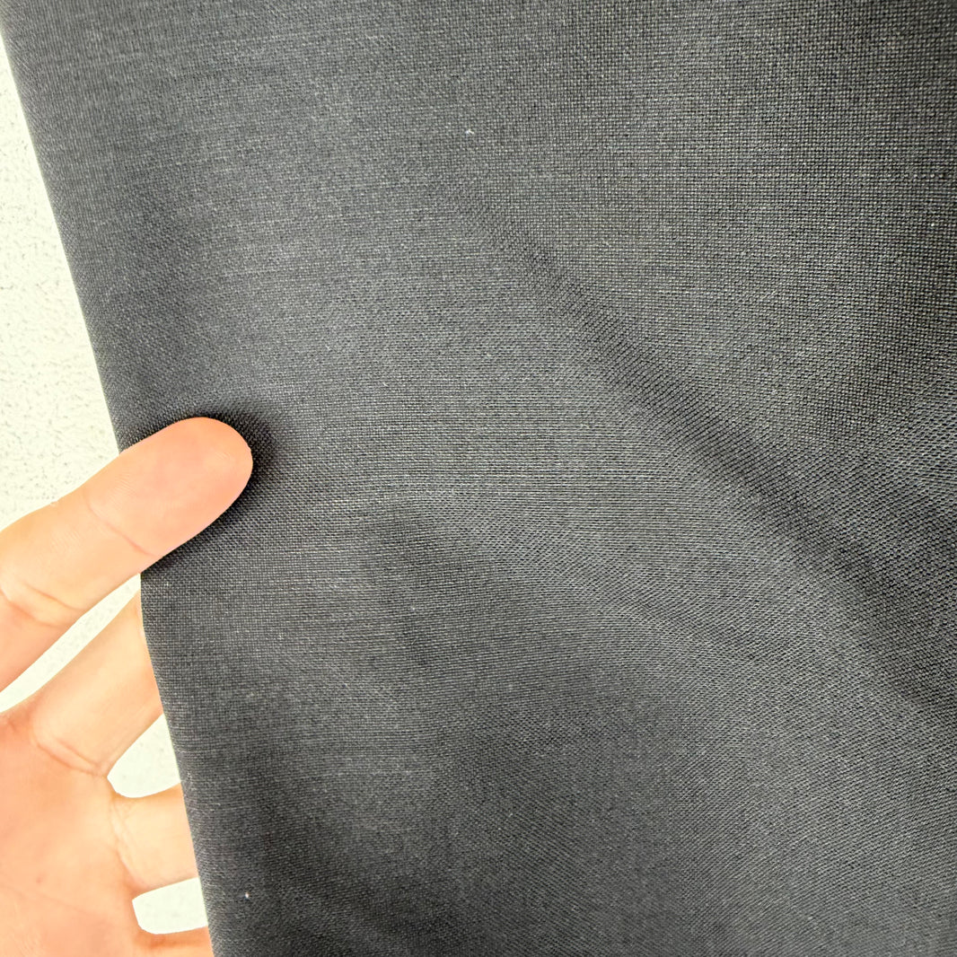 Acne Studios Black Pleated Trouser Pants