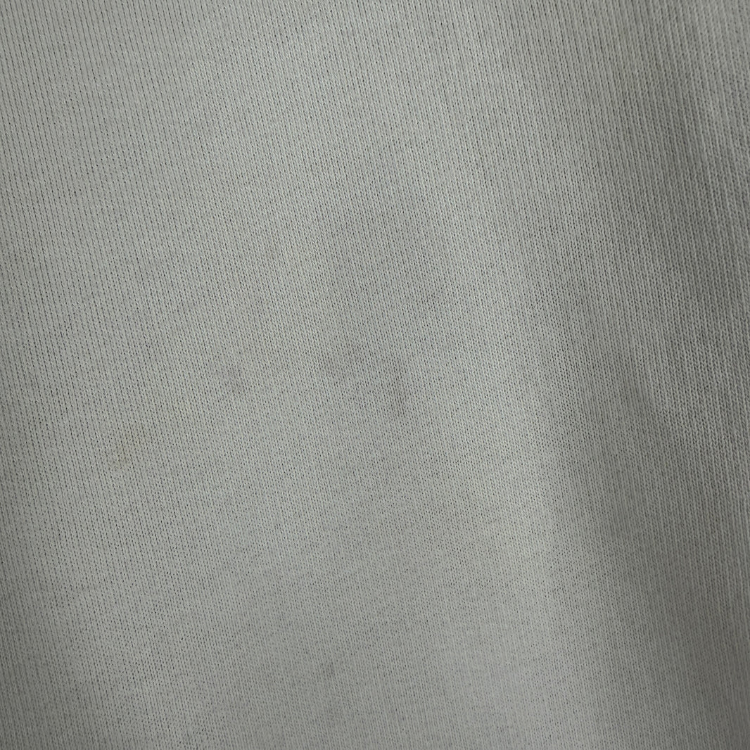 Saint Laurent Small Logo White Hoodie