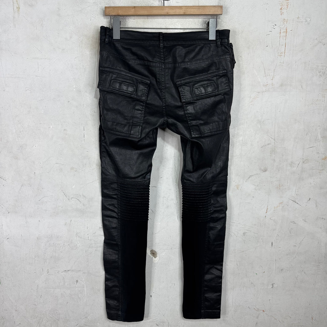 Rick Owens Waxed Memphis Jeans