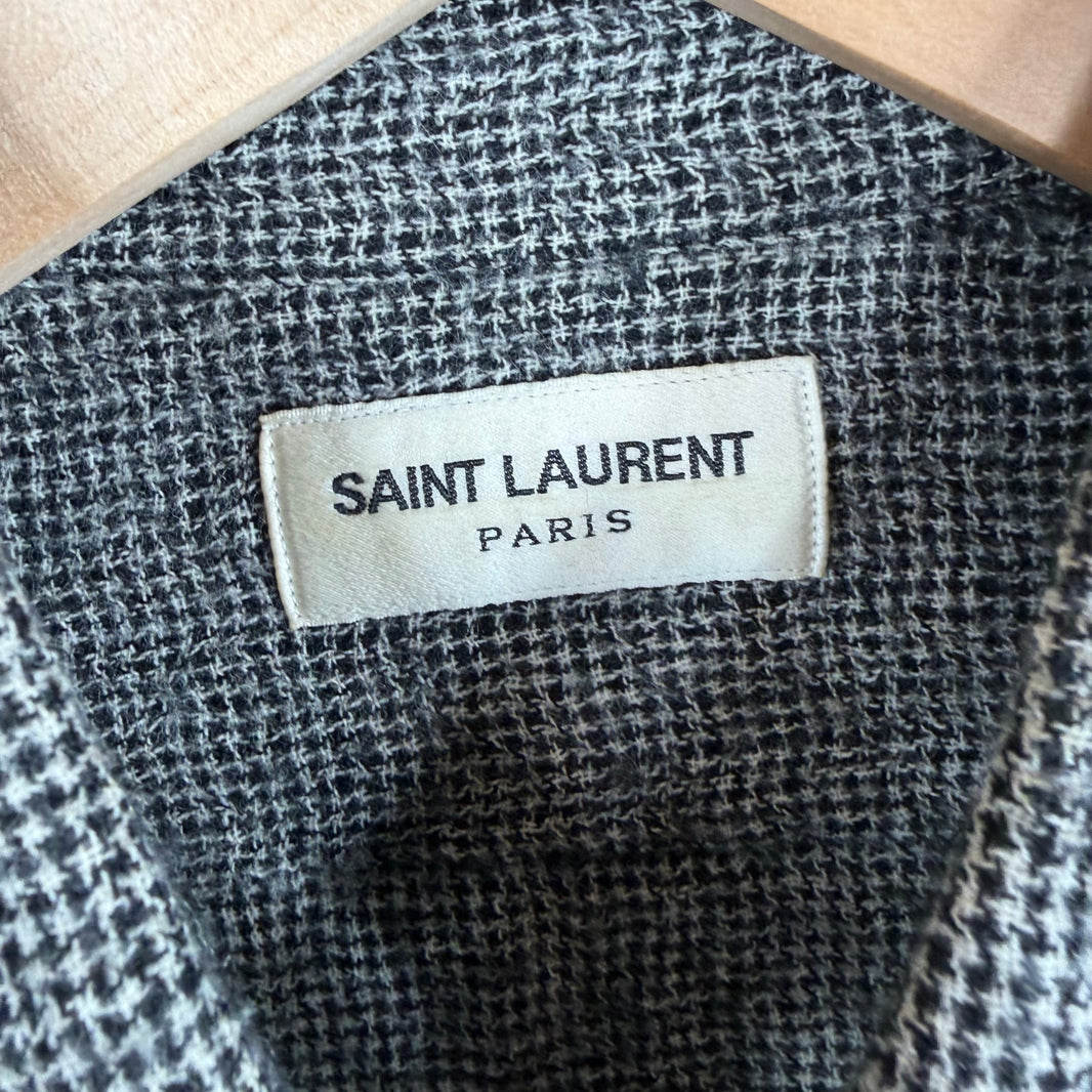 Saint Laurent Wool Flannel Shirt