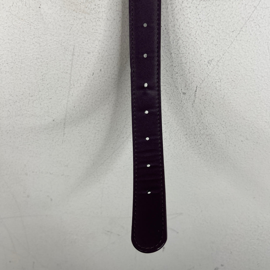 Telfar Logo Purple Belt