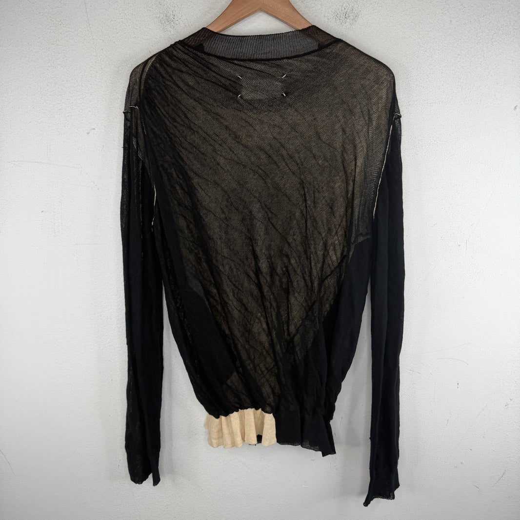 Margiela Double Layer Knit LS Shirt