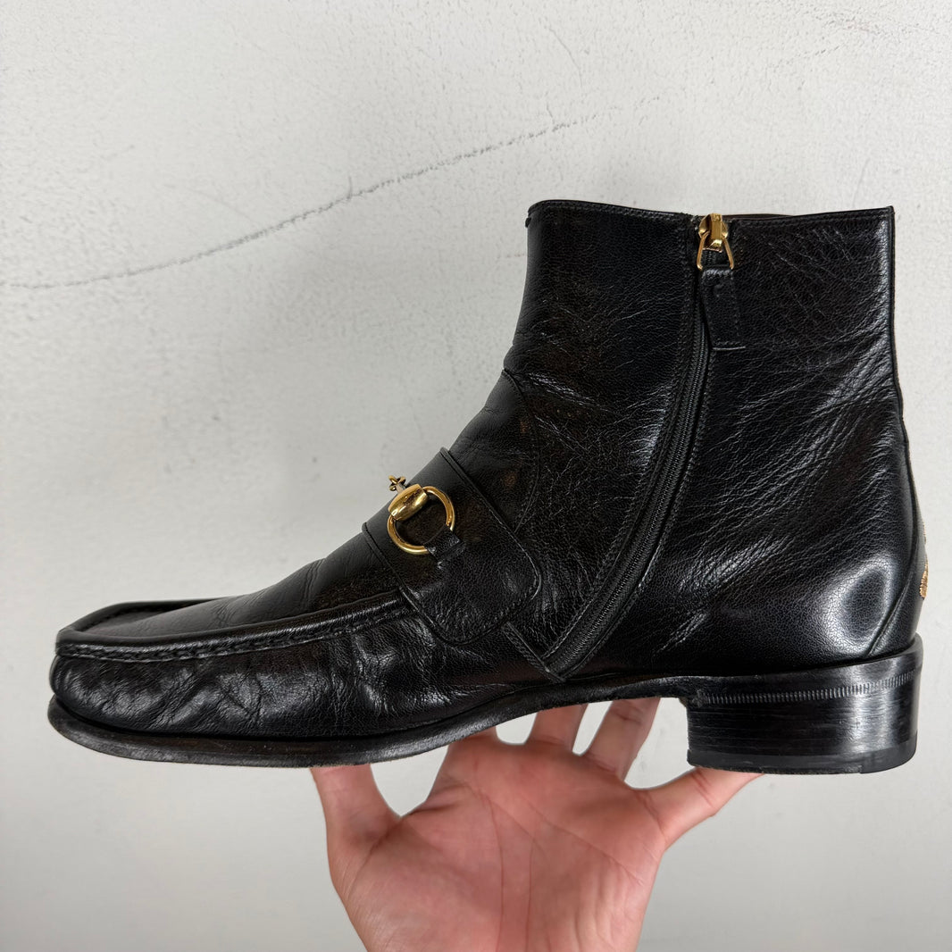 Gucci Horsebit Loafer Boots