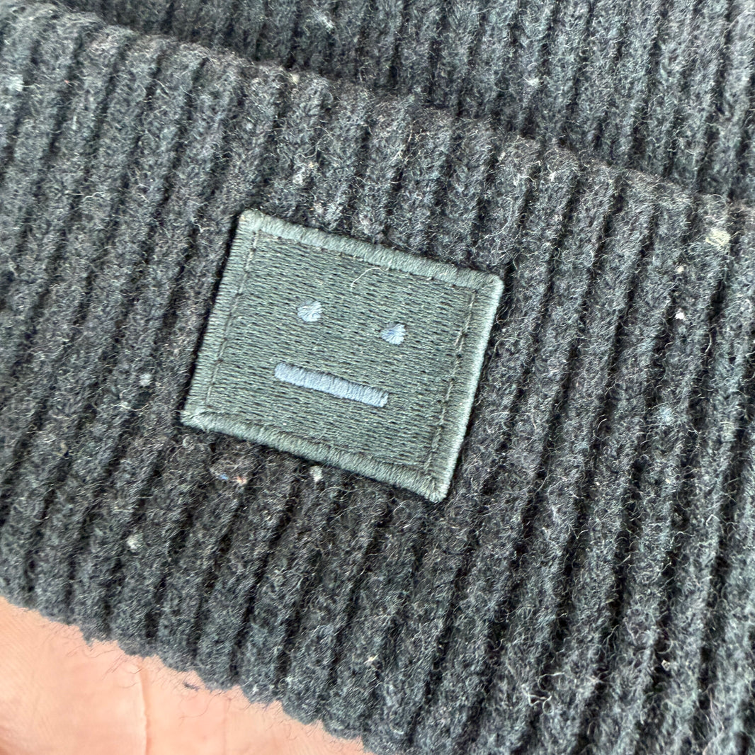 Acne Studios Square Face Low Rise Beanie