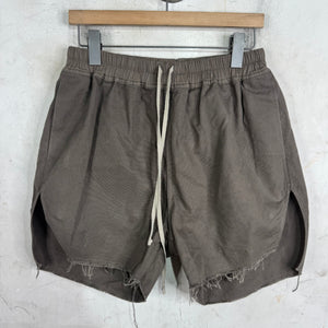 Rick Owens Dust Canvas Boxer Shorts