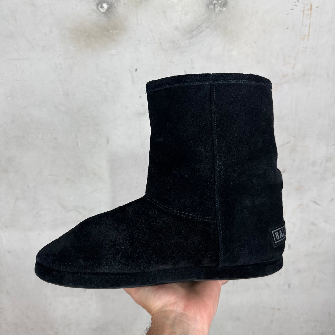 Balenciaga Black Soft Alaska Bootie