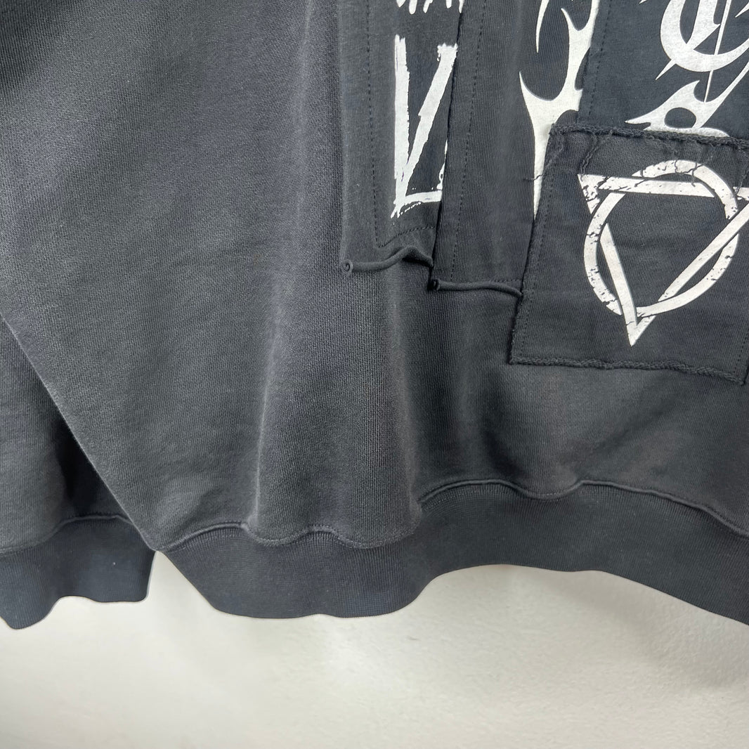 Vetements J'Adore Metal Hoodie