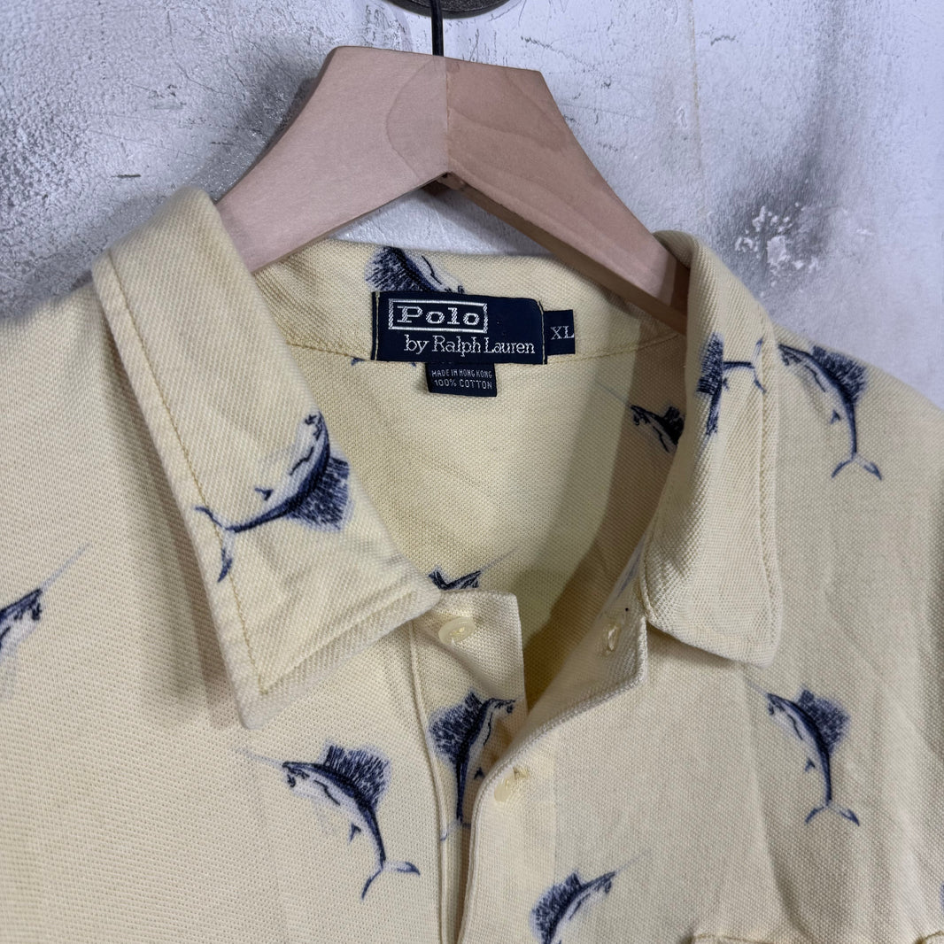 Ralph Lauren Marlin Print Polo