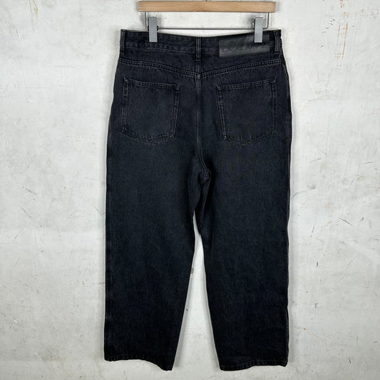 Loewe Black Anagram Jeans