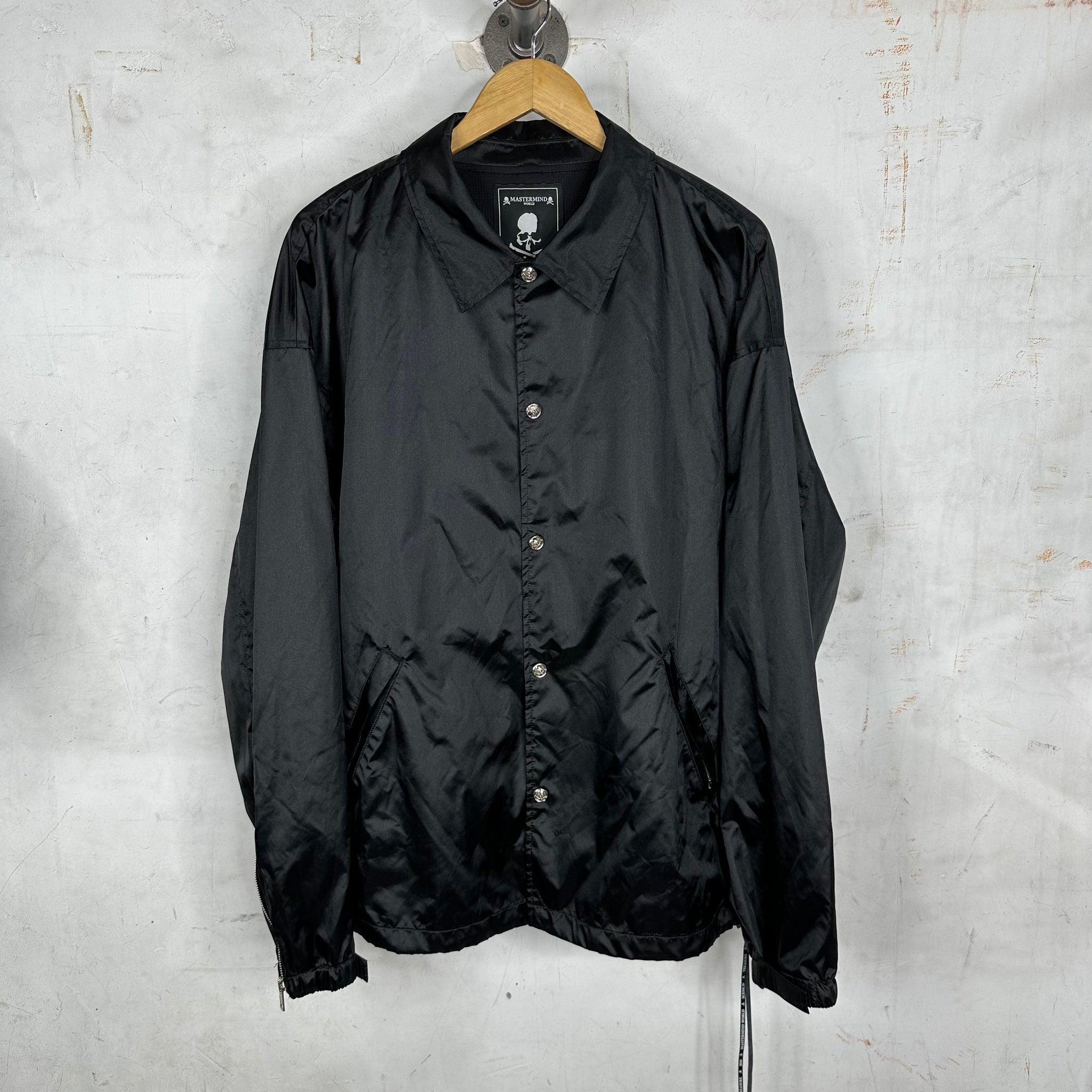 Mastermind Black Coaches Jacket