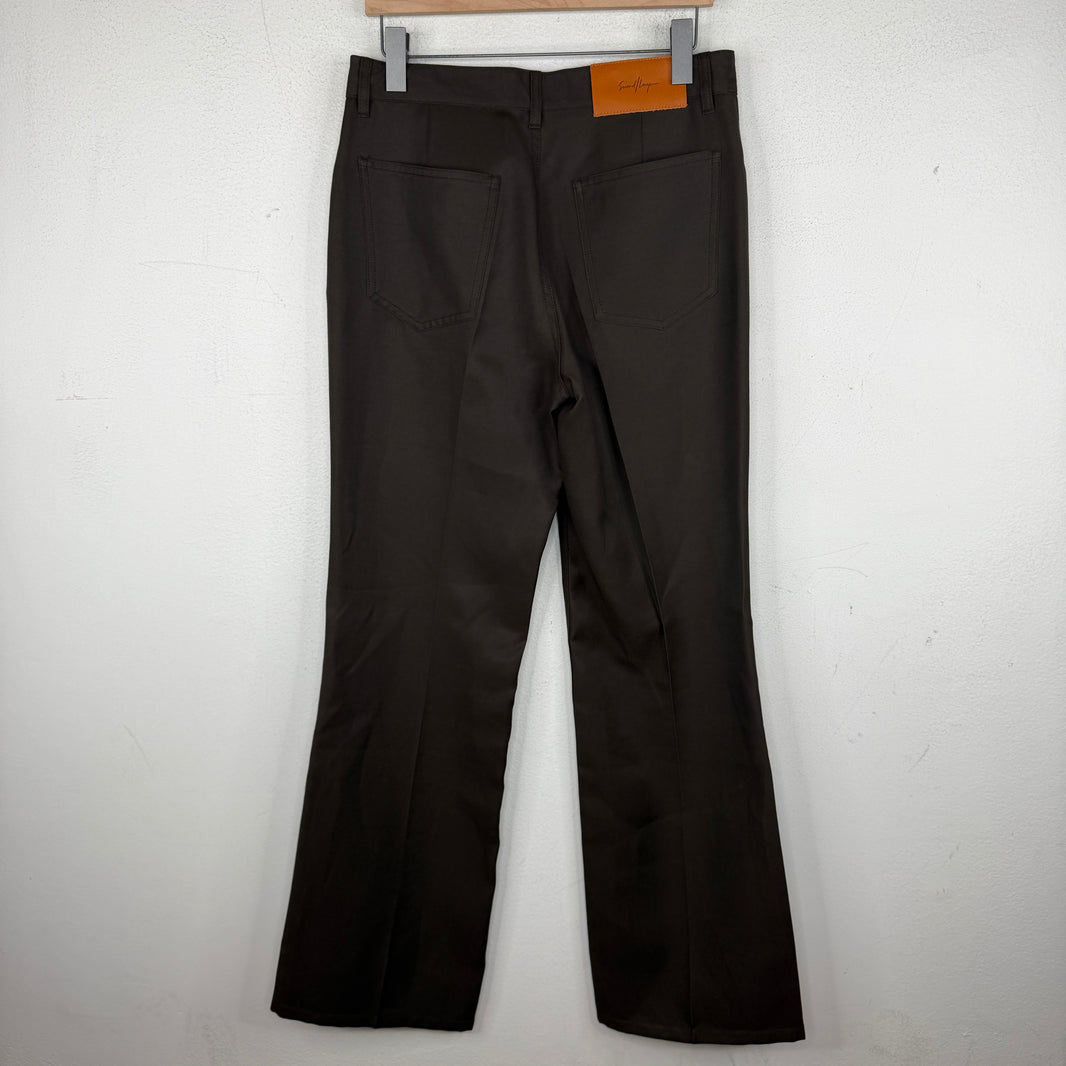 Second/Layer Brown Lightweight Trousers
