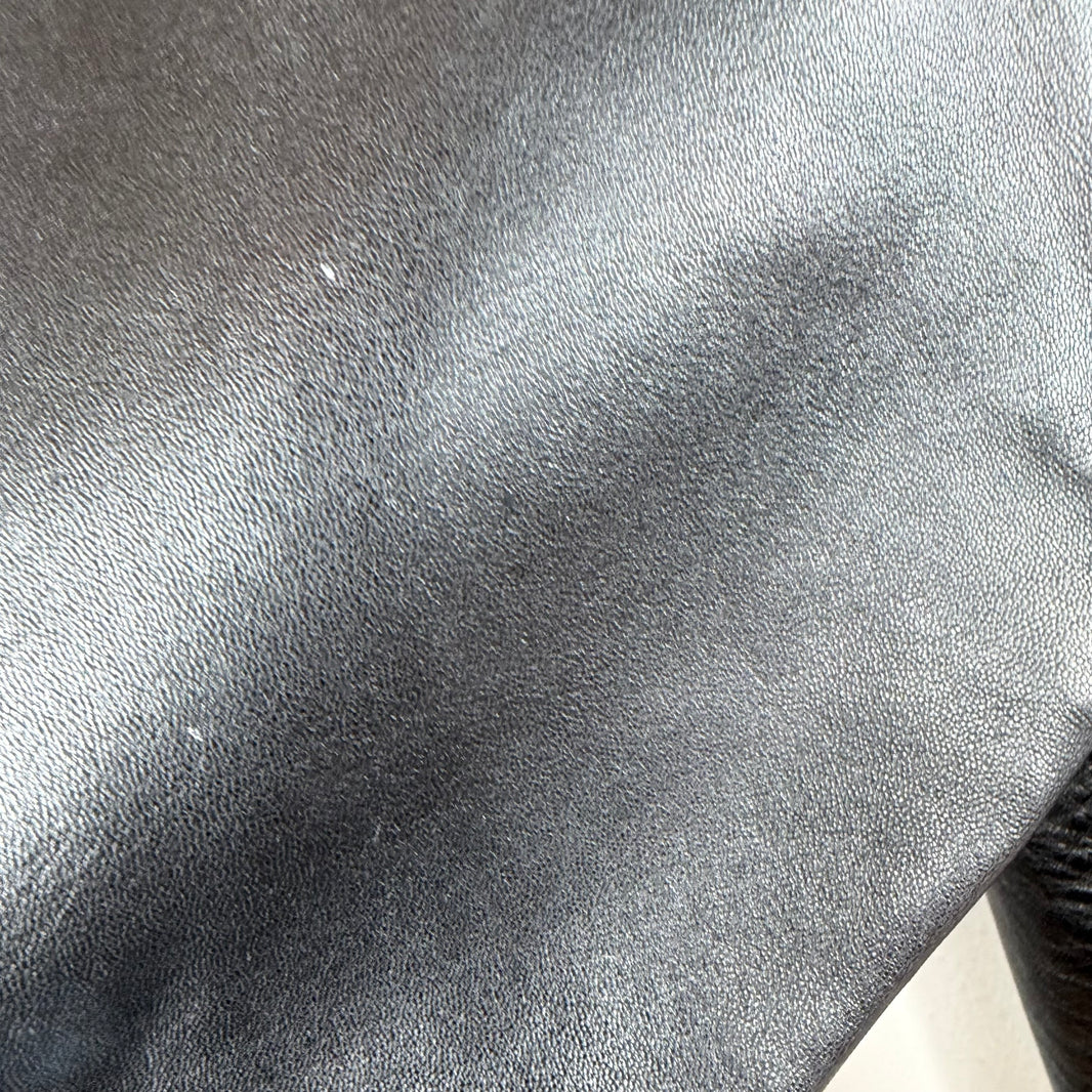 Ernest W Baker Lamb Leather Zip Up Jacket